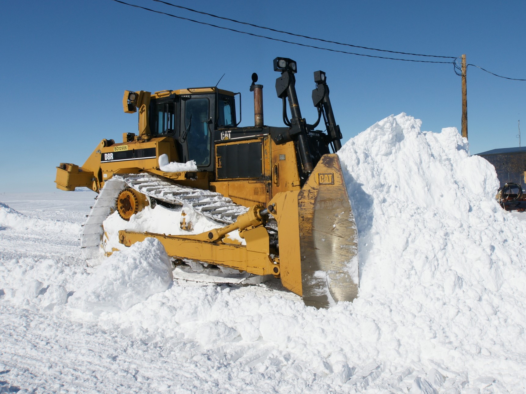Как убирать снег бульдозером: бульдозер для уборки снега в аренду в СПб